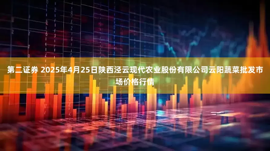 第二证券 2025年4月25日陕西泾云现代农业股份有限公司云阳蔬菜批发市场价格行情
