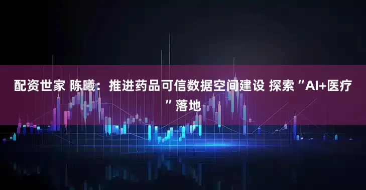 配资世家 陈曦：推进药品可信数据空间建设 探索“AI+医疗”落地